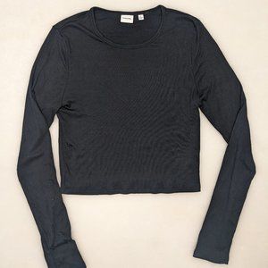 Aritzia Sunday Best Bliss Long sleeve Black L